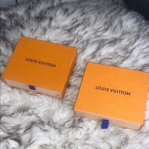 LOUIS VUITTON small empty boxes